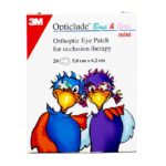 3M Opticlude Mini Boys & Girls Eye Patch Οφθαλμικός Ορθοπτικός Επίδεσμος 5.0cm x 6.2cm 20τμχ