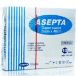 Asepta Gauze Sterile Επιθέματα Γάζας Αποστειρωμένα 36cm x 40cm 10τεμάχια