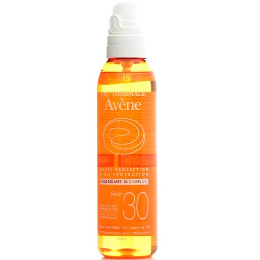 Avene High Protection Huile Solaire Spray Spf30 Αντηλιακό Λάδι Υψηλής Προστασίας για την Ευαίσθητη Επιδερμίδα του Σώματος 200ml