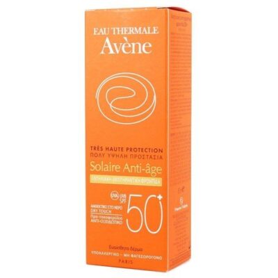 Avene Very High Protection Solaire Anti-age Spf50+ Αντηλιακή Κρέμα Προσώπου Πολύ Υψηλής Προστασίας με Αντιγηραντική Δράση 50ml