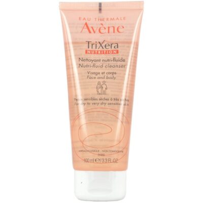 Avene Trixera Nutrition Gel Nettoyant Nutri-Fluide Λεπτόρρευστο Καθαριστικό Προσώπου & Σώματος για Ευαίσθητο - Ξηρό Δέρμα 100ml