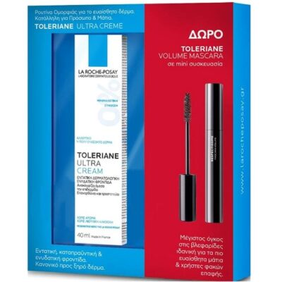 La Roche-Posay Toleriane Ultra Cream 40ml & Toleriane Mascara Volume Black 4.5ml