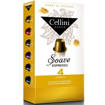 Cellini Caffe Soave Espresso Συμβατές με Συσκευή Nespresso 10caps