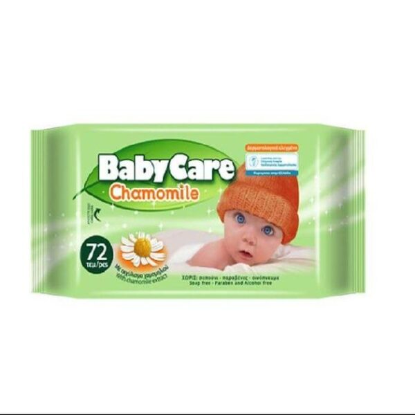 Baby Care Chamomile 72τεμ