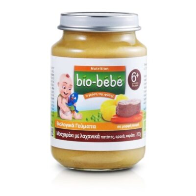 Bio Bebe Nutrition Βιολογική Βρεφική Τροφή Μοσχαράκι με Λαχανικά