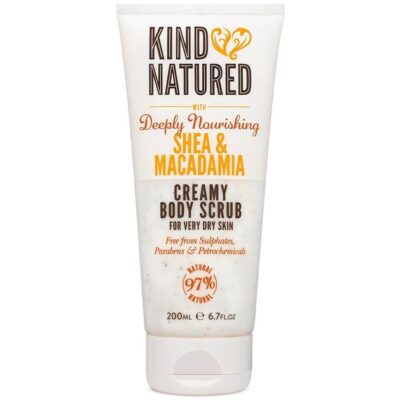 Kind Natured Deeply Nourishing Shea & Macadamia Creamy Body Scrub για Πολύ Ξηρή Επιδερμίδα 200ml