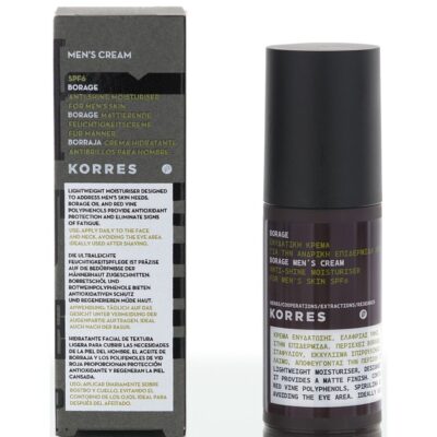 Korres Borage Men's Cream Spf6 50ml