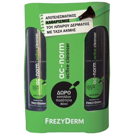 Frezyderm Ac-Norm Active Cleanser 200ml & Δώρο Επιπλέον Ποσότητα 80ml