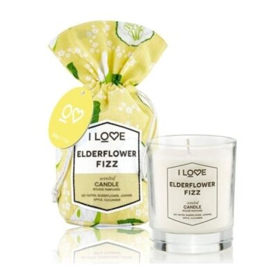 I Love... Elderflower Fizz Scented Candle Αρωματικό Κερί 200gr