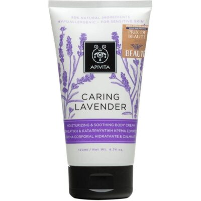 Apivita Caring Lavender Moisturizing & Soothing Body Cream 150ml