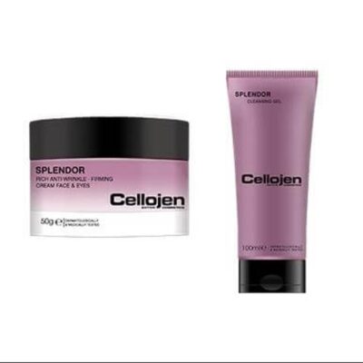 Cellogen Splendor Anti-wrinkle Firming Crem Αντιρυτιδική Συσφικτική Κρέμα Προσώπο Ματιών 50gr + Δώρο Cleansing Face gel 100ml