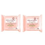 2 x Cera di Cupra Make – Up Remover Μαντηλάκια Ντεμακιγιάζ 1+1 Δώρο 2χ 25Μαντ