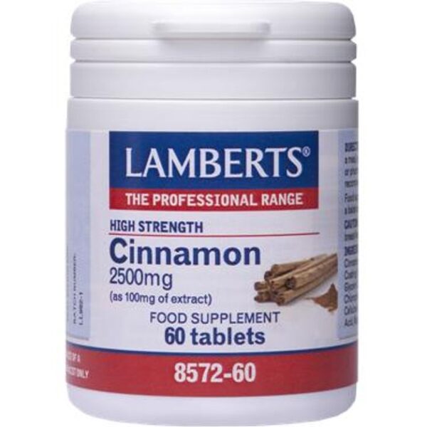 Lamberts Cinnamon 2500mg 60 tabs