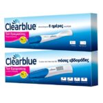 Clearblue Πακέτο Προσφοράς Μονό Τεστ Εγκυμοσύνης Πρώιμης Ανίχνευσης & Ψηφιακό Μονό Τεστ Εγκυμοσύνης