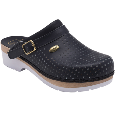 Scholl Shoes Σαμπό Μπλε Υπέρ Αναπαυτικά Παπούτσια που Χαρίζουν Σωστή Στάση & Φυσικό Χωρίς Πόνο Βάδισμα 1 Ζευγάρι