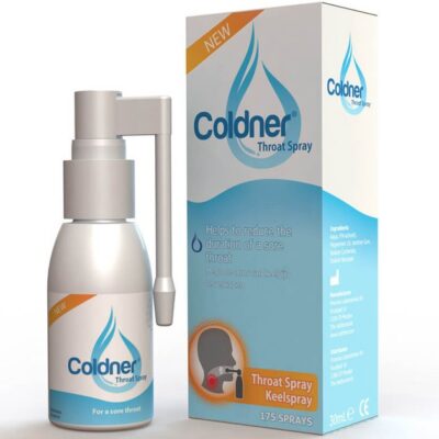 Coldner Throat Spray Σπρέι Κατά των Συμπτωμάτων του Πονόλαιμου 30ml