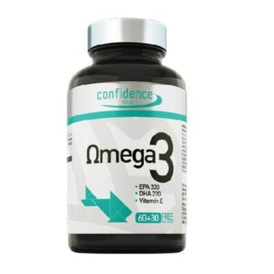 Confidence Omega 3 1000mg Πλούσιο Σε Απαραίτητα Λιπαρά Οξέα EPA Και DHA (60+30δώρο)