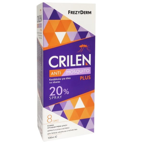 Frezyderm Crilen Anti Mosquito Plus 20% Spray 100ml
