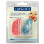 Curaprox CMPH 201 Medical Pacifiere With Holder Ιατρική Πιπίλα με Λουράκι από 0 Έως 7 Μηνών 1 τεμάχιο