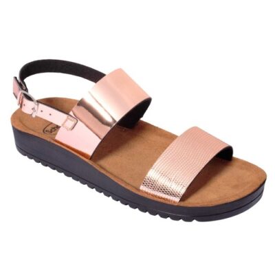 Scholl Shoes Cynthia Sandal F274351853 Rose Gold 1 Ζευγάρι