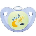 Nuk Trendline Night & Day Πιπίλα Σιλικόνης Χωρίς Κρίκο 1τμχ