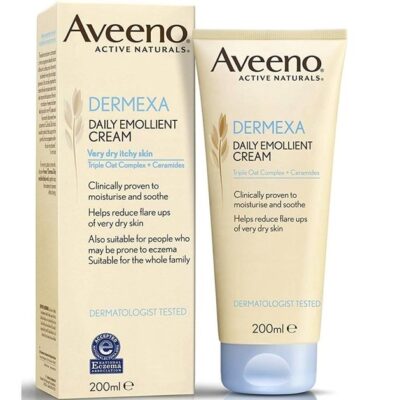 Aveeno Baby Dermexa Daily Emollient Cream Ενυδατική Κρέμα Σώματος για Μωρά με Τάση για Ατοπία 200ml