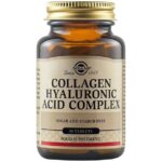 Solgar Collagen Hyaluronic Acid Complex Συμπλήρωμα Διατροφής Κολλαγόνου σε Συνδυασμό με Υαλουρονικό Οξύ 30 Tabs
