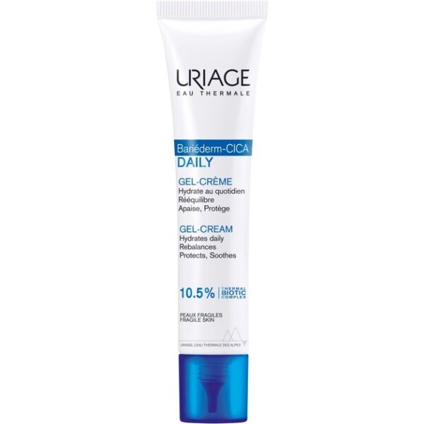 Uriage Eau Thermal Bariederm-Cica Daily Gel-Cream Δερματολογική Κρέμα Τζελ Προσώπου Ενυδάτωσης & Προστασίας της Επιδερμίδας 30ml