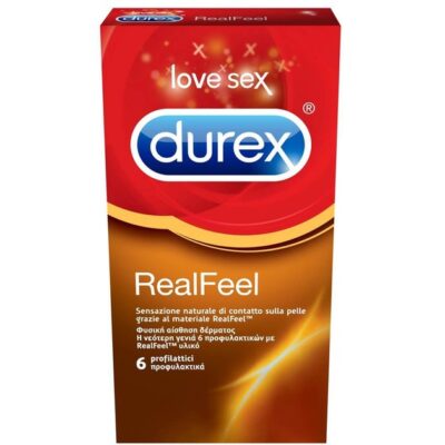 Durex Real Feel 6 Τεμάχια