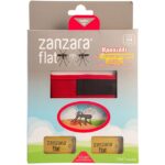 Vican Zanzara Flat Βραχιόλι σε Διάφορα Χρώματα 1τμχ & 2 Εντομοαπωθητικές Ταμπλέτες Μέγεθος M/L 1τμχ