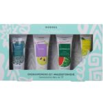 Πράσινη Άργιλος 18ml & Καρπούζι 18ml & Αγγούρι 8ml & Scrub Σταφύλι 18ml