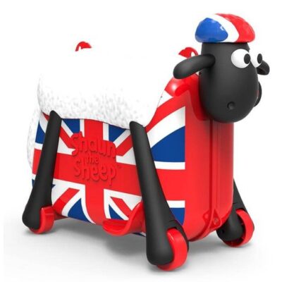 Shaun the Sheep Βαλίτσα με την Αγγλική Σημαία