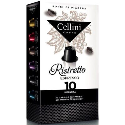 Cellini Caffe Ristretto Espresso Συμβατές με Συσκευή Nespresso 10caps