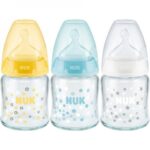 Nuk First Choice+ Plus Μπιμπερό Γυάλινο Θηλή Σιλικόνης 120ml