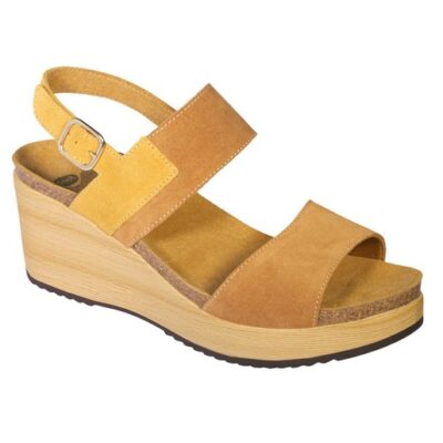 Scholl Shoes Elara F270571013 Camel Γυναικεία Ανατομικά Παπούτσια Χαρίζουν Σωστή Στάση & Φυσικό Χωρίς Πόνο Βάδισμα 1 Ζευγάρι
