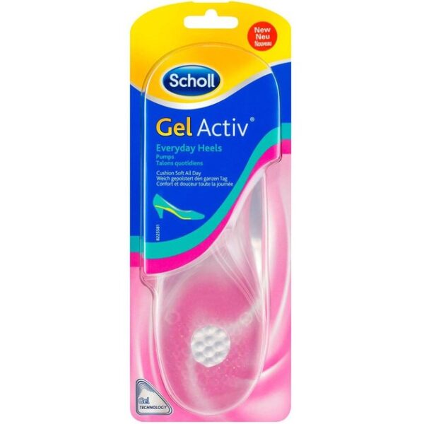 Dr Scholl Gel Activ Everyday Heels Γυναικείοι Πάτοι για Παπούτσια με Τακούνι 1 ζευγάρι