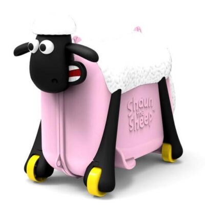 Shaun the Sheep Βαλίτσα σε Ροζ Χρώμα