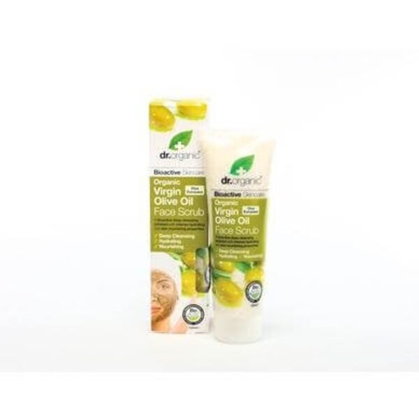 Dr.Organic Organic Virgin Olive Oil Face Scrub 125ml