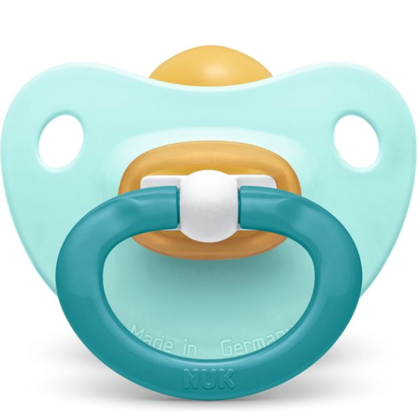 Nuk Classic Soft Πιπίλα απο Καουτσούκ με Κρίκο 1τμχ