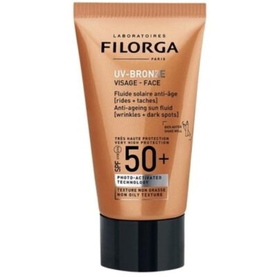 Filorga UV-Bronze Visage Spf50+ Αντιηλιακή Φροντίδα Προσώπου 40ml
