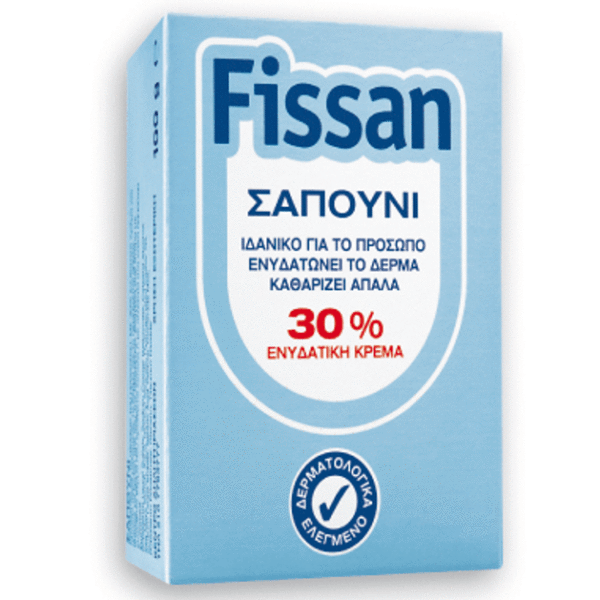 Fissan Σαπούνι με 30% Ενυδατική Κρέμα Ιδανικό για το Πρόσωπο