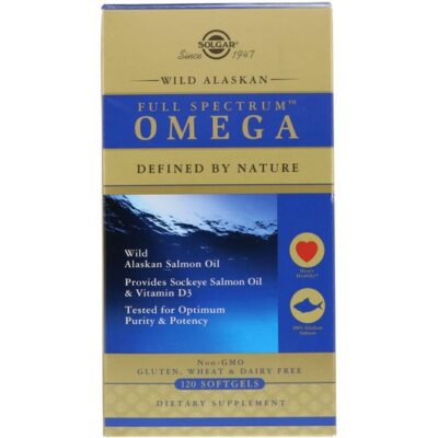 Solgar Wild Alaskan Full Spectrum Omega 120 softgels