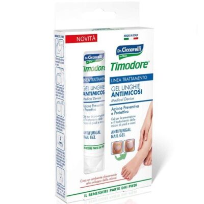 Timodore Gel Unghie Antimicosi Αντιμυκητισιακό Gel Νυχιών 7ml