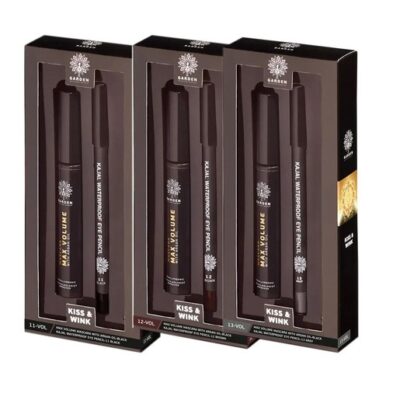 Garden Promo Set Kiss & Wink Max Volume Mascara With Argan Oil 9ml & Kajal Wateroroof Eye Pencil 1.4gr