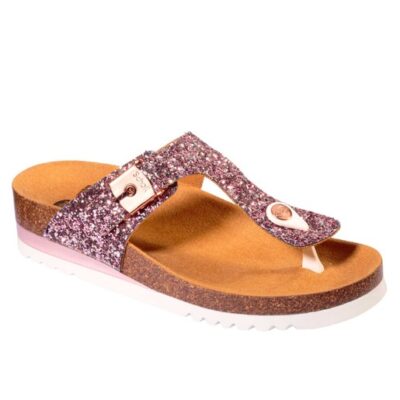Scholl Shoes Glam SS 1 Rose Γυναικεία Ανατομικά Παπούτσια Χαρίζουν Σωστή Στάση & Φυσικό Χωρίς Πόνο Βάδισμα 1 Ζευγάρι