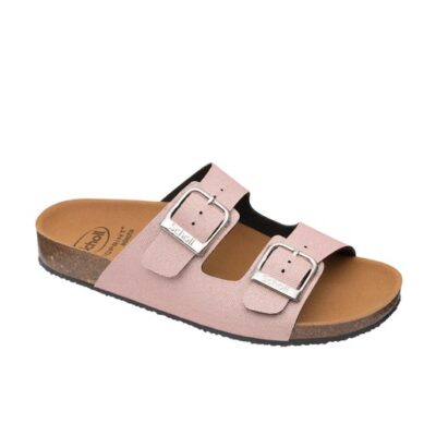 Scholl Shoes Greeny Malaren Pink Γυναικεία Ανατομικά Παπούτσια Χαρίζουν Σωστή Στάση & Φυσικό Χωρίς Πόνο Βάδισμα 1 Ζευγάρι