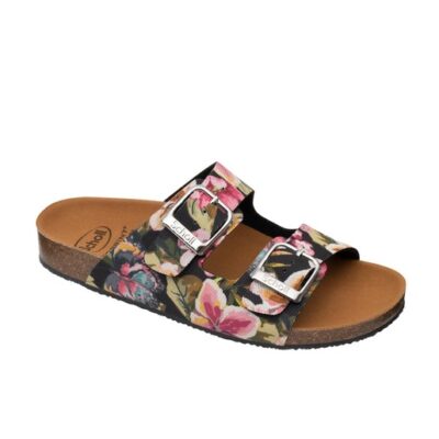 Scholl Shoes Greeny Malaren Black Γυναικεία Ανατομικά Παπούτσια Χαρίζουν Σωστή Στάση & Φυσικό Χωρίς Πόνο Βάδισμα 1 Ζευγάρι