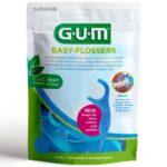 Gum Easy Flossers + Fluoride & Vitamin E Κερωμένο Οδοντικό Νήμα με Γεύση Δροσερής Μέντας (890)