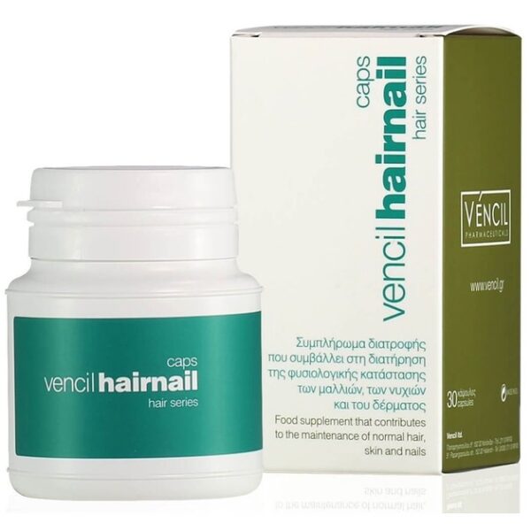 Vencil Hairnail Συμπλήρωμα Διατροφής για Μαλλιά