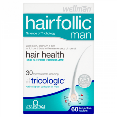 Vitabiotics Wellman Hairfolic Man Tricologic 60tabs